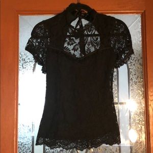 Bebe lace top
